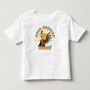 Guten Morgen Sonnenschein Lustiger Hahn Kleinkind T-shirt