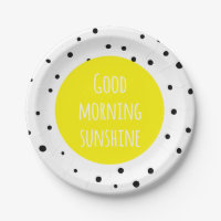 Guten Morgen Sonnenschein | Polka Dots Paper-Telle