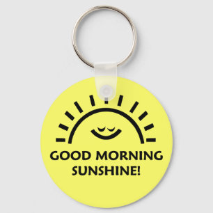 Guten Morgen Sonnenschein Schlüsselanhänger