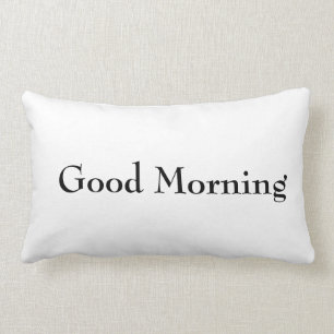 Guten Morgen und Nachtkissen Lendenkissen