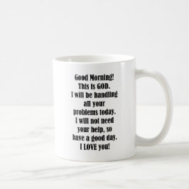 Guten Morgen von GOD Kaffeetasse