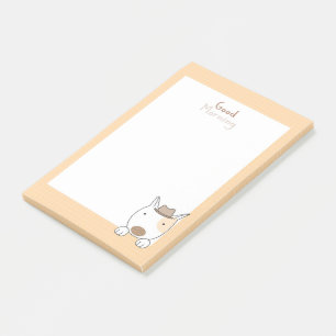 Guten Morgen, Welpe-Post-it-Notizen Post-it Klebezettel