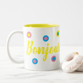 Guten Morgen. Zweifarbige Tasse