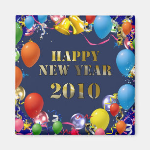 Guten Rutsch ins Neue Jahr 2010 Magnet