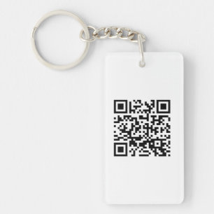 Guten Rutsch ins Neue Jahr! -- QR Code Schlüsselanhänger