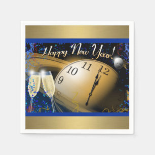 Guten Rutsch ins Neue Jahr Serviette