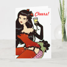 Guten Rutsch ins Neue Jahr-Weihnachtsgrußkarte
