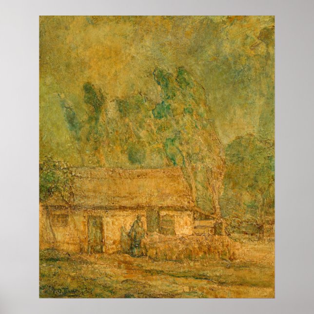 Guten Schäferhund, Henry Ossawa Tanner Kunstposter Poster (Vorne)