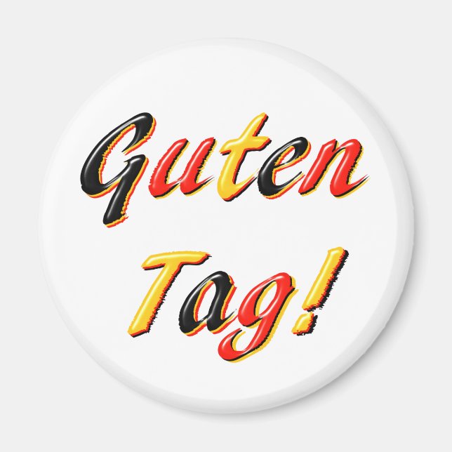 Guten Tag Magnet (Vorne)