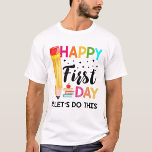 Guten Tag, wir wollen das zurück zu Scho machen T-Shirt