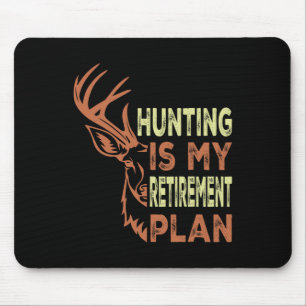 Gutenachtgeschenke für Männer, die jagen, ist mein Mousepad