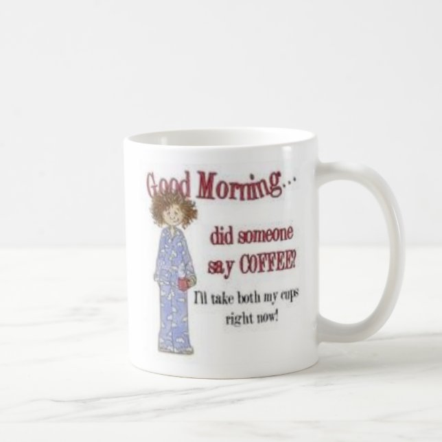 Gutenmorgen Coffe Schale Kaffeetasse (Rechts)