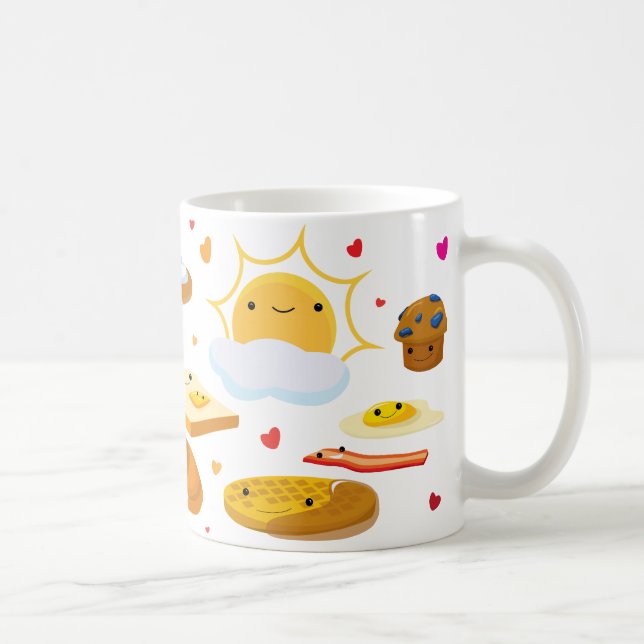Gutenmorgen-Frühstück! Kaffeetasse (Rechts)
