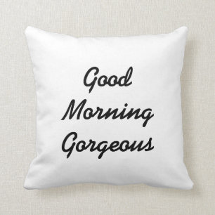 Gutenmorgen herrlich kissen
