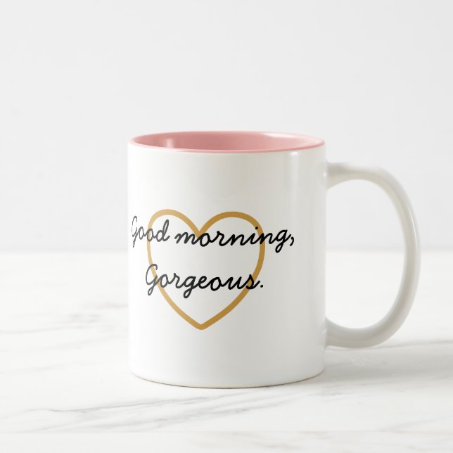Gutenmorgen-herrliche Tasse - haben Sie einen (Rechts)