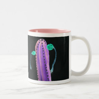 Gutenmorgen-Kaktus-Schale Zweifarbige Tasse