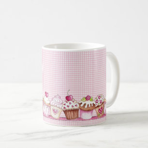 Gutenmorgen-kleiner Kuchen Kaffeetasse