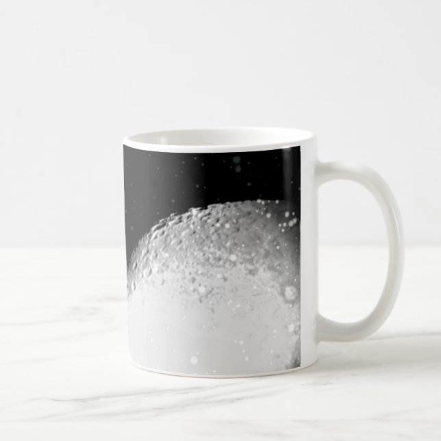 Gutenmorgen-Mond-Kaffee-Tasse Tasse (Rechts)