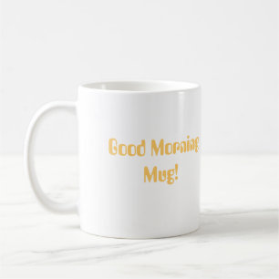 Gutenmorgen-Reiher-Sonnenaufgang-Tasse Kaffeetasse