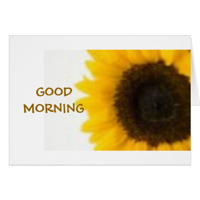 GUTENmorgen-SONNENSCHEIN (Vorderseite (Horizontal))