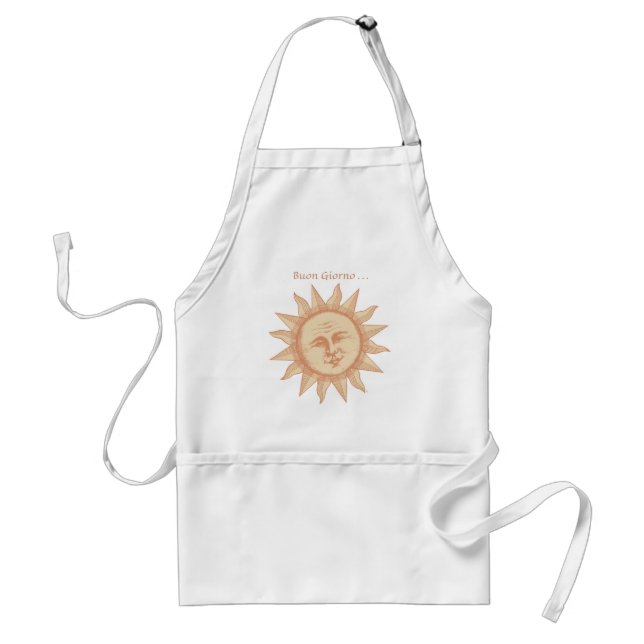 Gutenmorgen-Sonnenschein (Buon Giorno) Schürze (Vorne)