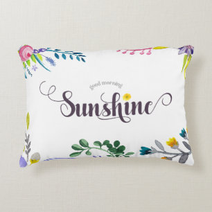 Gutenmorgen-Sonnenschein Dekokissen