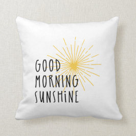 Gutenmorgen-Sonnenschein Kissen