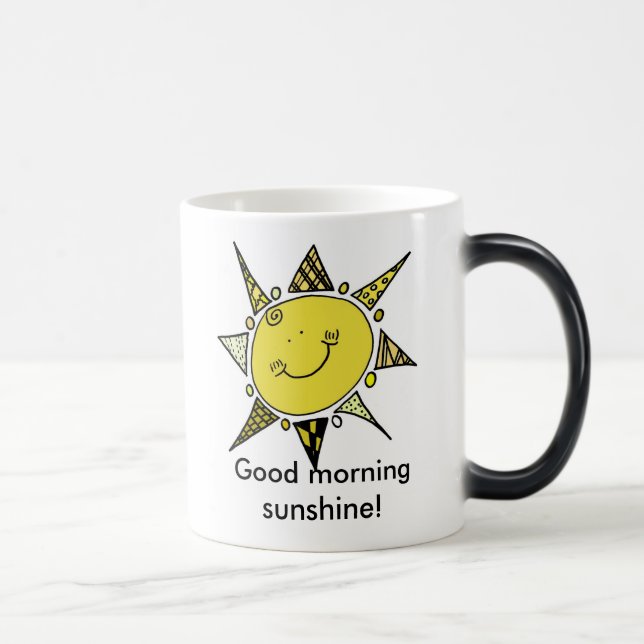 Gutenmorgen-Sonnenschein! Verwandlungstasse (Rechts)