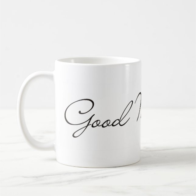 Gutenmorgen-Tasse Kaffeetasse (Links)