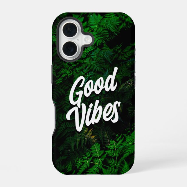 Guter botanischer Stil iPhone 16 Hülle (Rückseite)