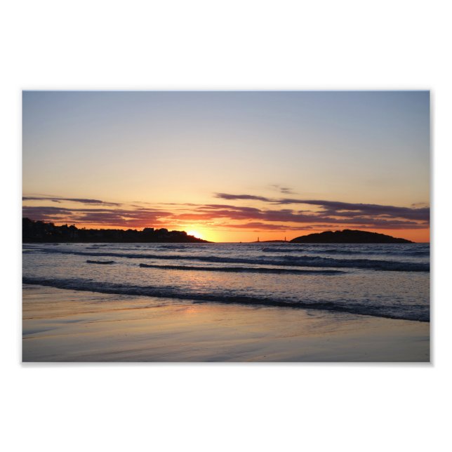 Guter Hafen in Gloucester, MA Sunrise Fotodruck (Vorne)