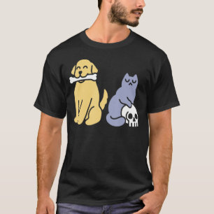 Guter Hund Bad Cat T-Shirt