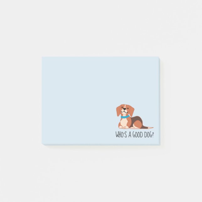 Guter Hund  Post-it® Notizen (Vorderseite)