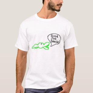 Guter Job Schreiber (Streifen) T-Shirt