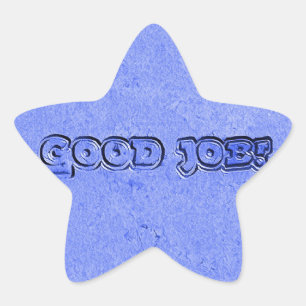 Guter Job Stern-Aufkleber
