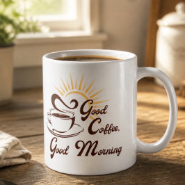 Guter Kaffee Guten Morgen Kaffee Tasse