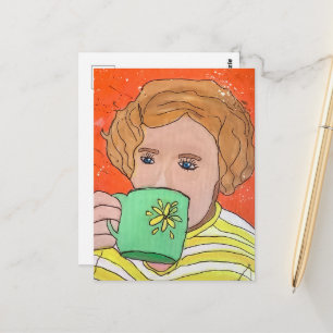 Guter Kaffee Postkarte