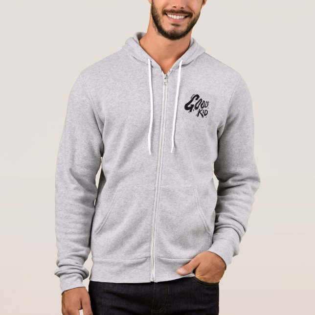 Guter Kid Graue Version  Hoodie (Vorderseite)