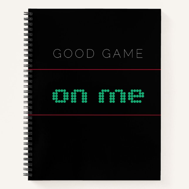 guter Name, auf mir Notizbuch (Vorderseite)