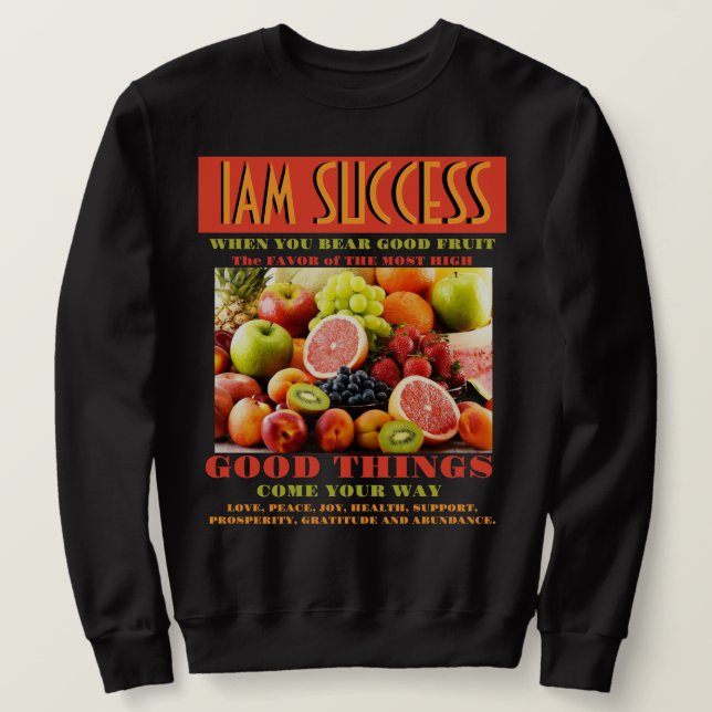 GUTER OBST SWEATSHIRT (Design vorne)