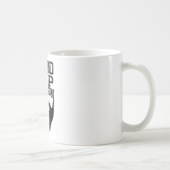 Guter Repräsentanten-Bart Kaffeetasse (Rechts)