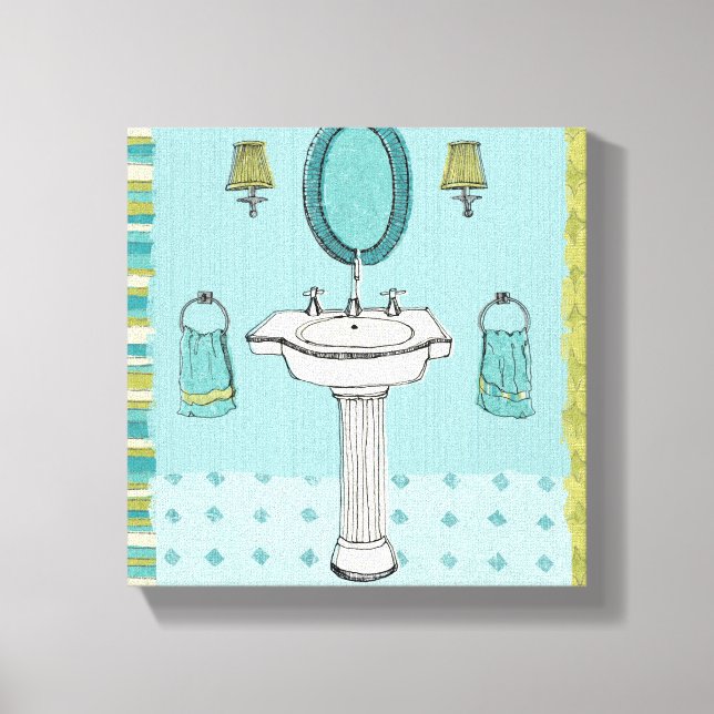 Guter sauberer Spaß Leinwanddruck (Vorderseite)