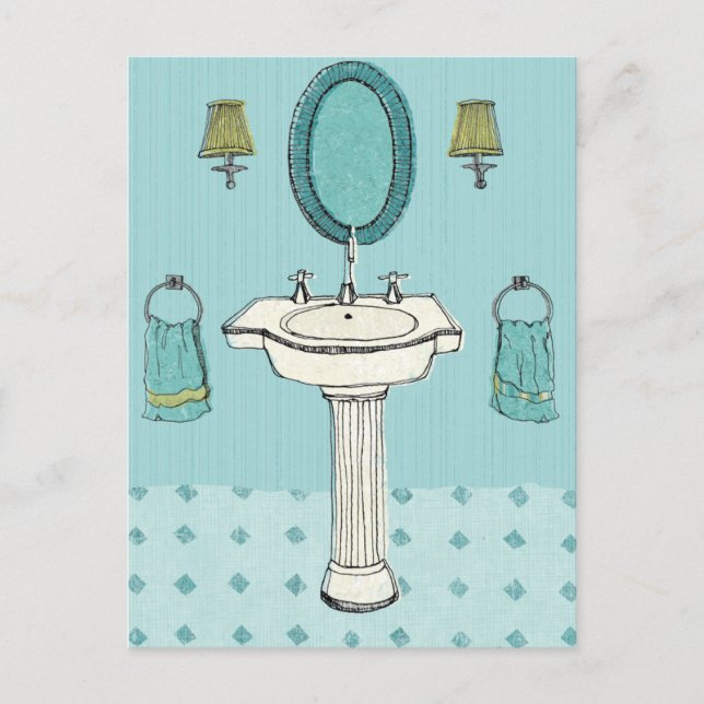 Guter sauberer Spaß Postkarte (Vorderseite)