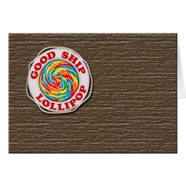 Guter Schiffs-Lutscher… (Vorderseite (Horizontal))