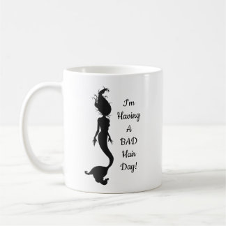 "Guter/schlechter Haar-Tages" humorvolle Kaffeetasse
