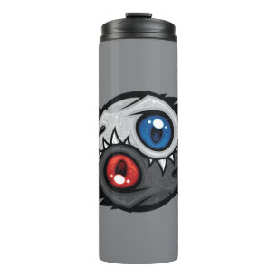Guter und Böser Drache Yin Yang Thermosbecher