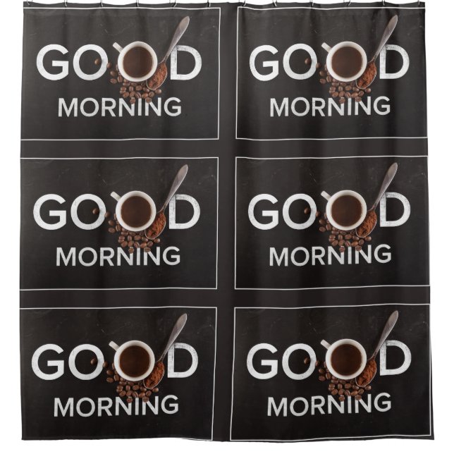Guter Vorhang für die Kaffee-Dusche (Vorderseite)