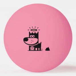 GUTER WELPE Klingeln Pong Ball. SHH… GESCHIEHT ER. Tischtennisball