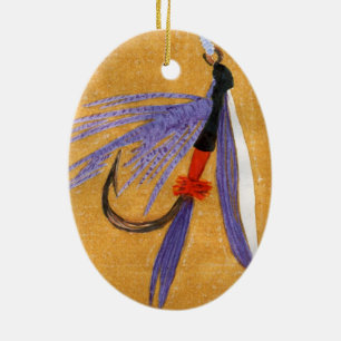 "Güterzug""Classic Wet Fly Fly Christmas Ornament