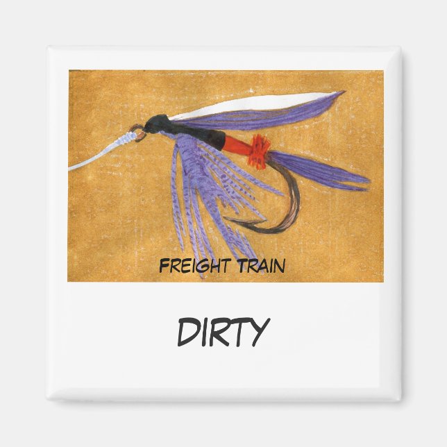 "Güterzug" Dish Washer Status Magnet (Vorne)